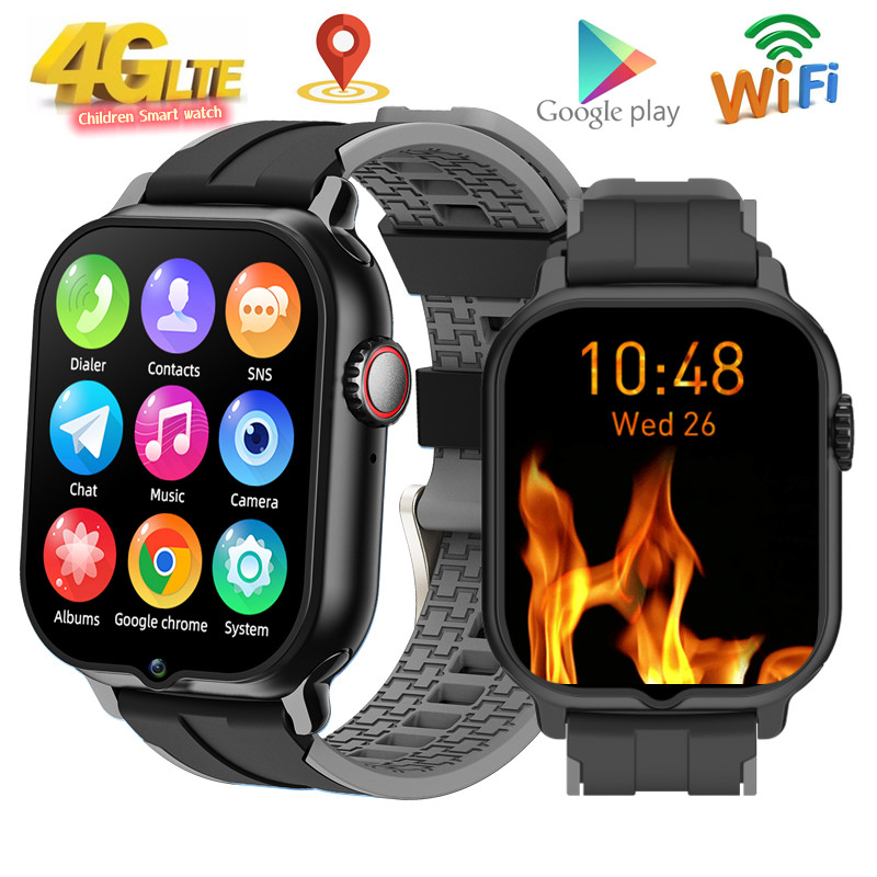 Smartwatch Watches For Kids With Gps - 2024 Kids Watch Android 9.0 4G