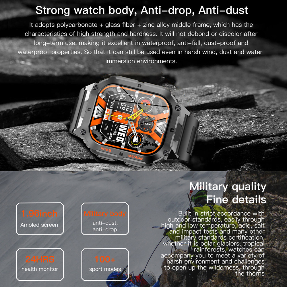 K61 Pro Smart Watch Men Women  - Smartwatch Watches For Women With Gps 评论和价格
