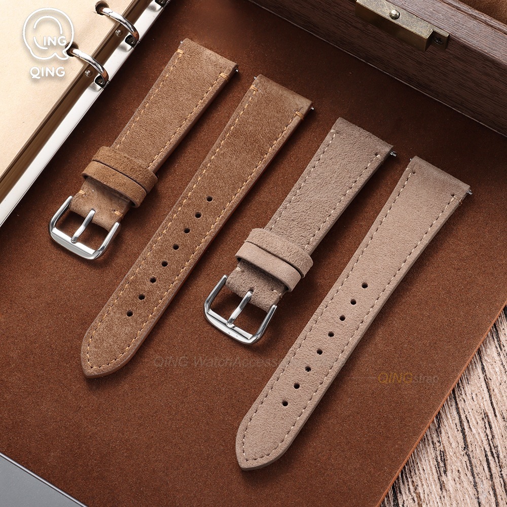 20/22mm Quick Release Leather  - Smartwatch Vintage Watches For Women 评论和价格