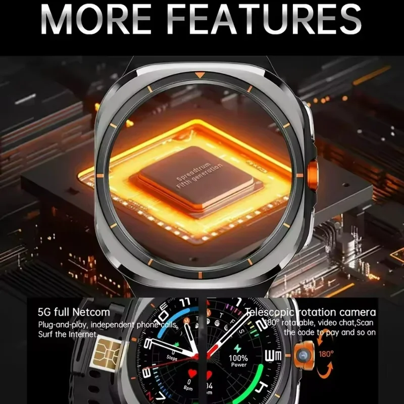 U8 Ultra New 5G SIM Card WiFi  - Smartwatch Watches Price 评论和价格