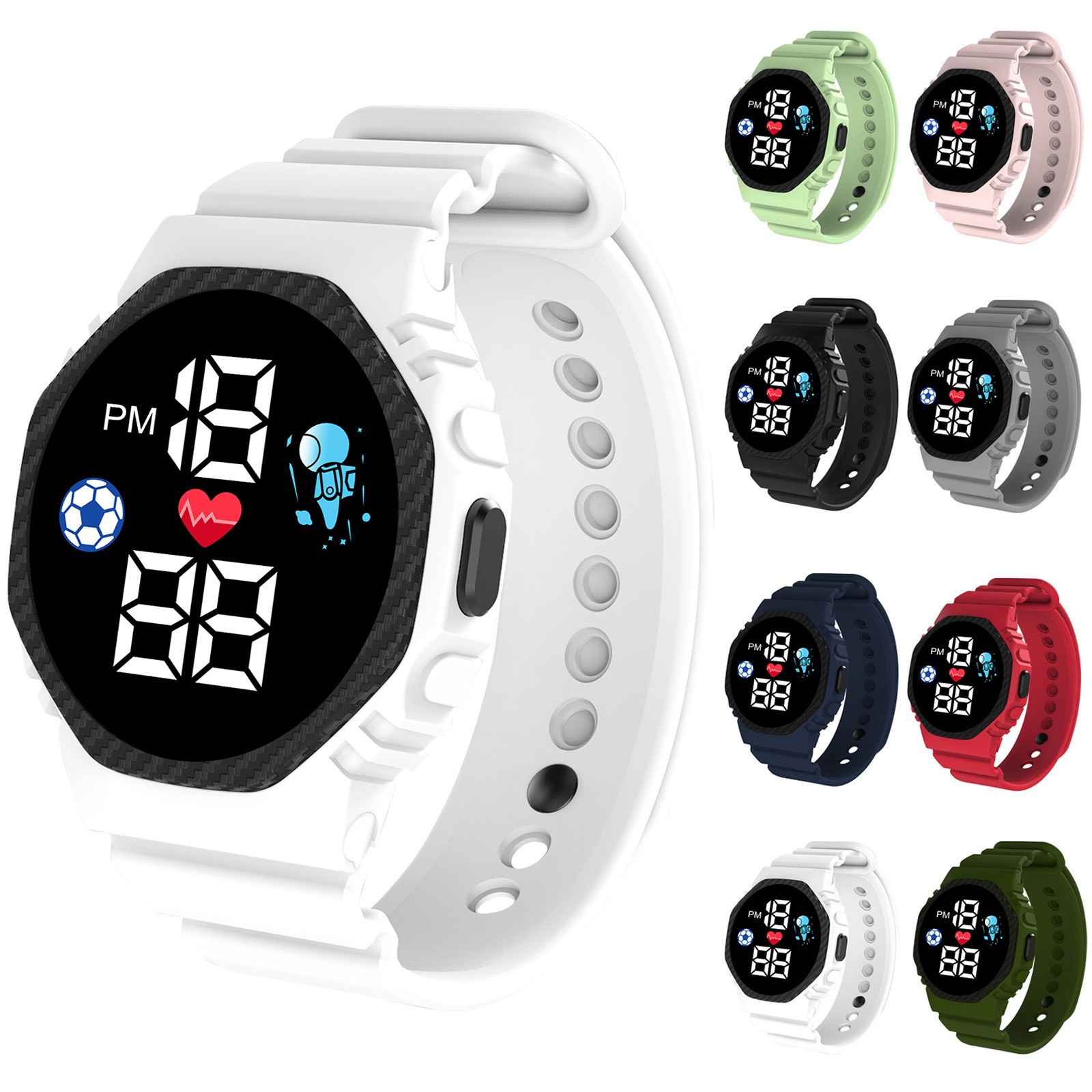 Multi-color Smart Watch For Ki - Smartwatch Digital Watches For Kid Girl 评论和价格