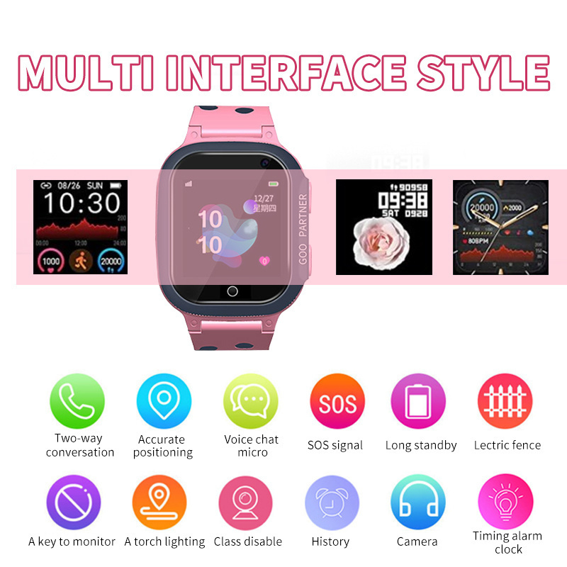 Kids Smart Watch Waterproof Sm - Smartwatch Digital Watches For Kid Girl 评论和价格