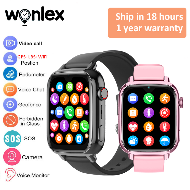 Wonlex KT34 Children's Smart W - Smartwatch Watches For Kids With Gps 评论和价格