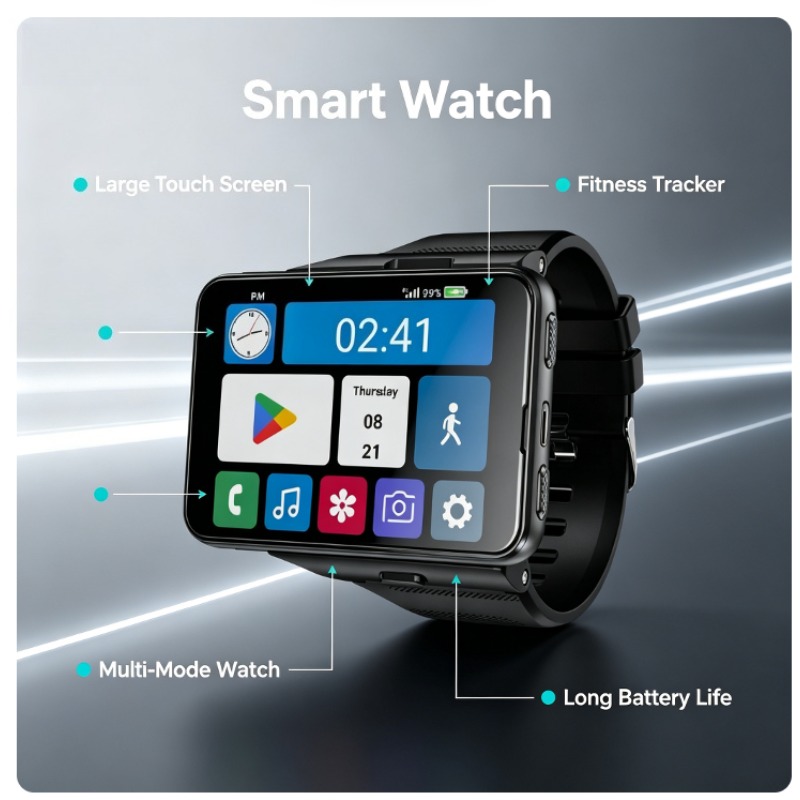 S999 Plus Smart Watch, 4G Andr - Smartwatch Watches For Women With Gps 评论和价格