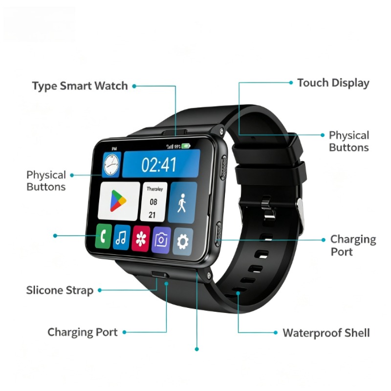S999 Plus Smart Watch, 4G Andr - Smartwatch Watches For Women With Gps 评论和价格