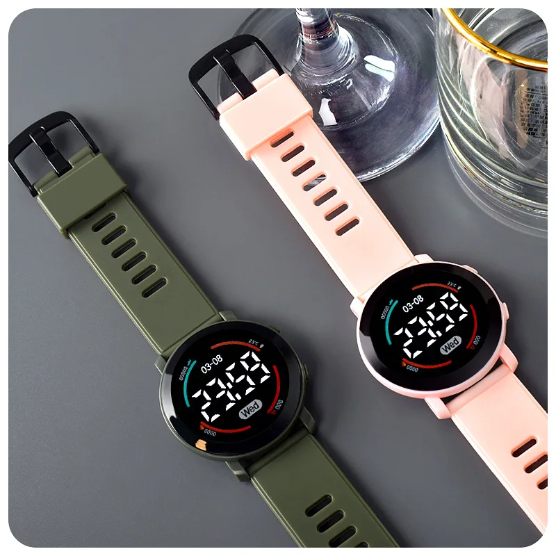 LED Watch Fashion Sports Digit - Smartwatch Digital Watches For Kid Girl 评论和价格