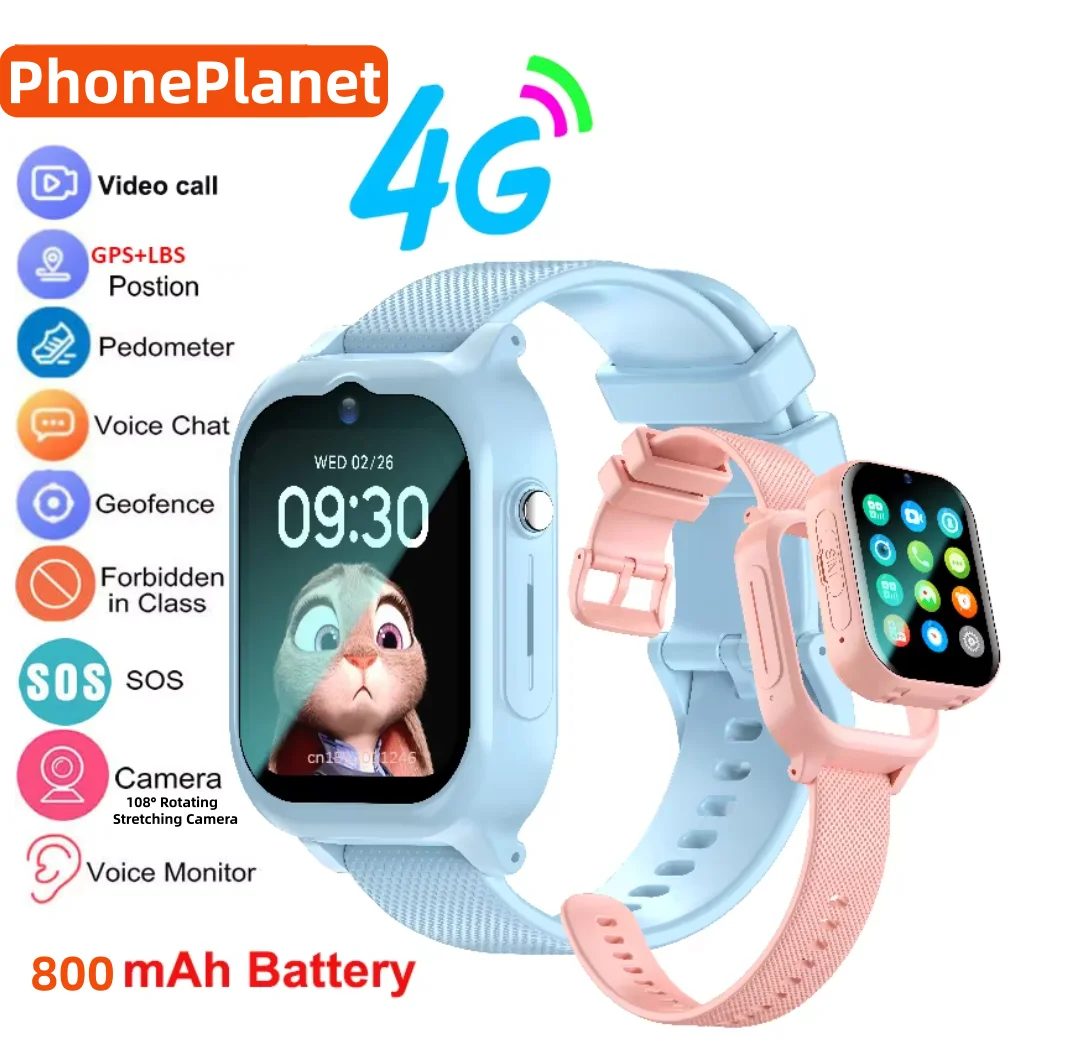 4G Kids Smart Watch with GPS S - Smartwatch Watches For Kids With Gps 评论和价格