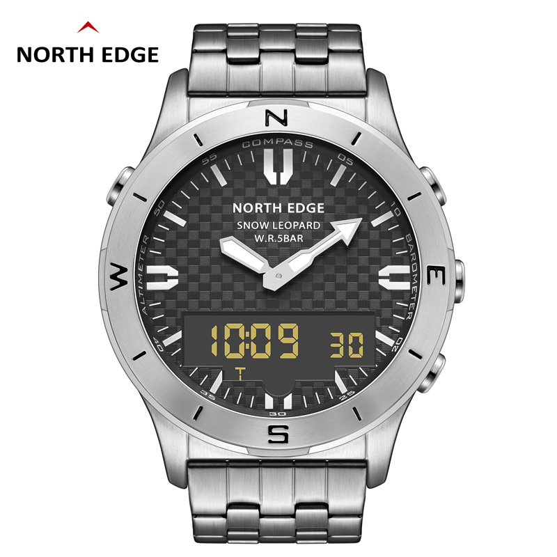 Men Waterproof Outdoor Smart W - Altimeter Compass Watch 评论和价格