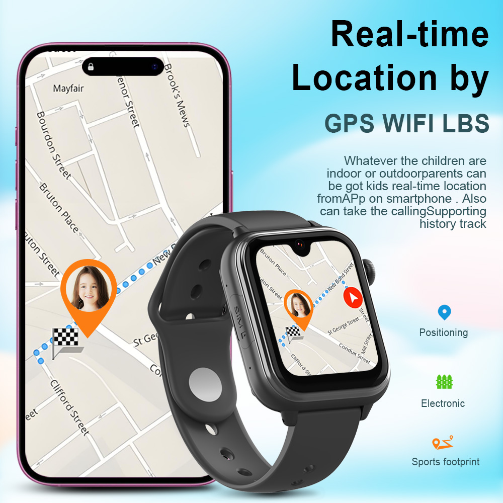Wonlex KT37 GPS Smart Watch Ki - Smartwatch Watches For Kids With Gps 评论和价格