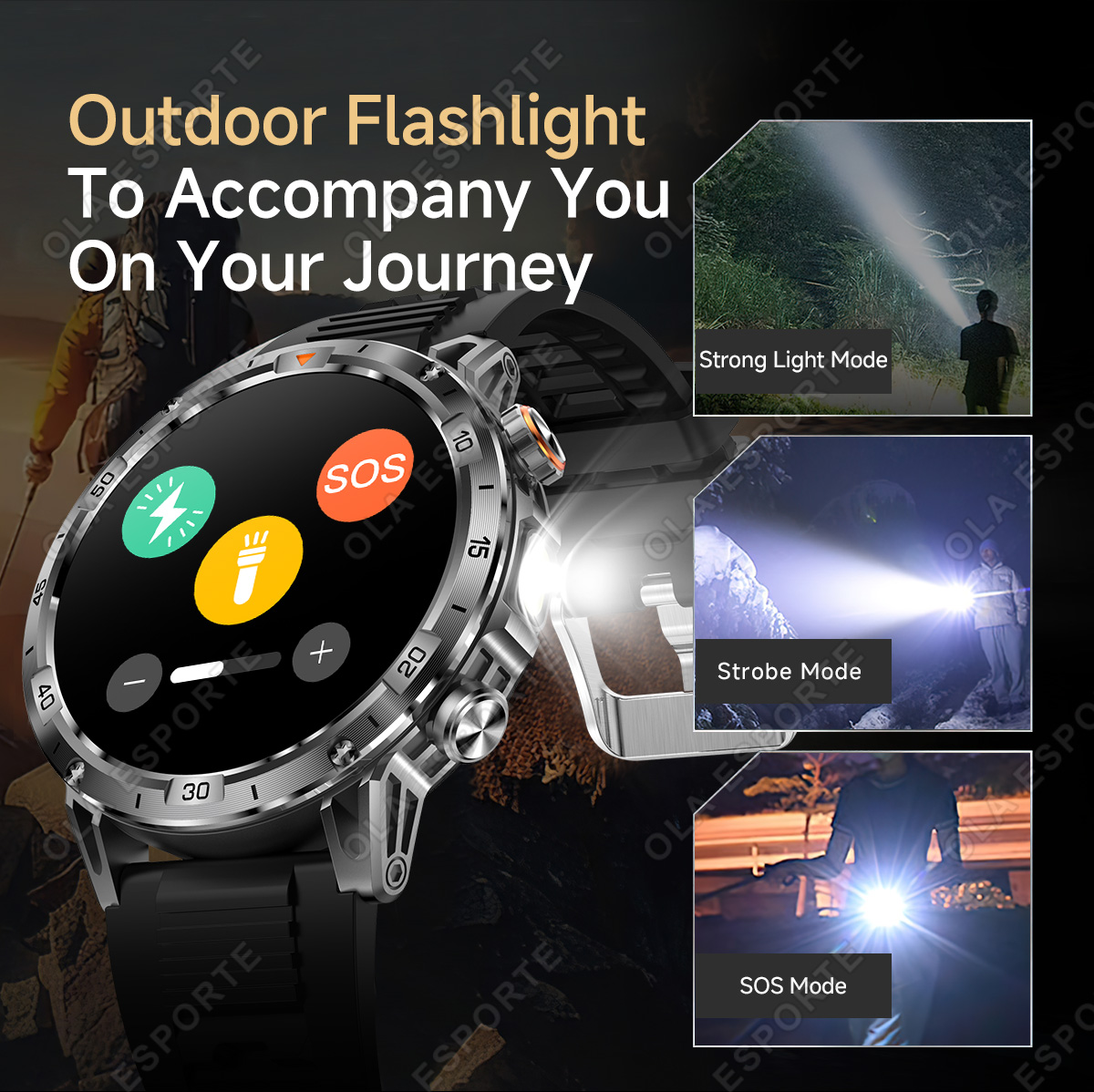 2026 New GPS Smartwatch Men AM - Altimeter Compass Watch 评论和价格
