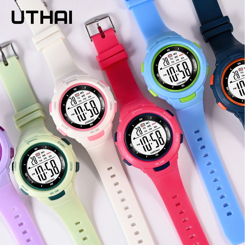 UTHAI Kids Watches Sports Fash - Smartwatch Digital Watches For Kid Girl 评论和价格